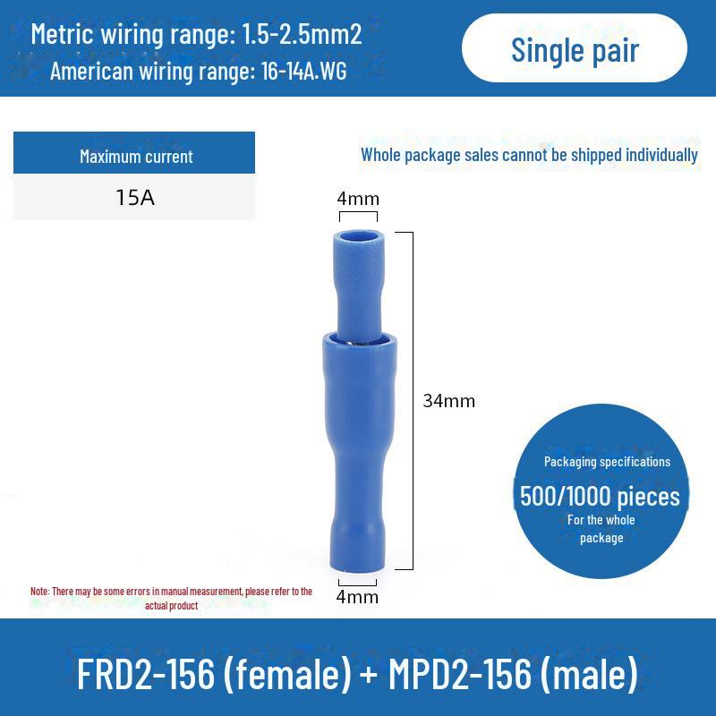 Pluggable Bullet Terminal Blocks Quick Connectors