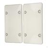 2Pcs License Plate Tag Cover Universal