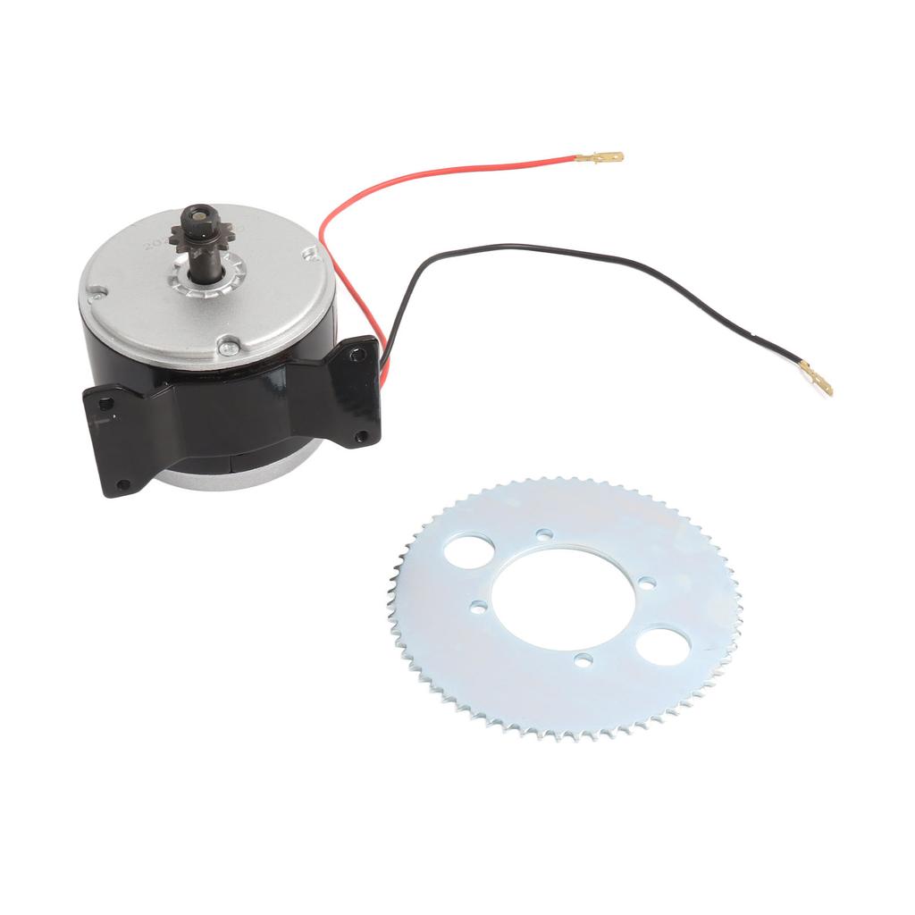 Electric Bike Motor Set  Fully Equipped 24V 250W Aluminum Alloy Electric Bike Brushed Motor High Speed for Conversion