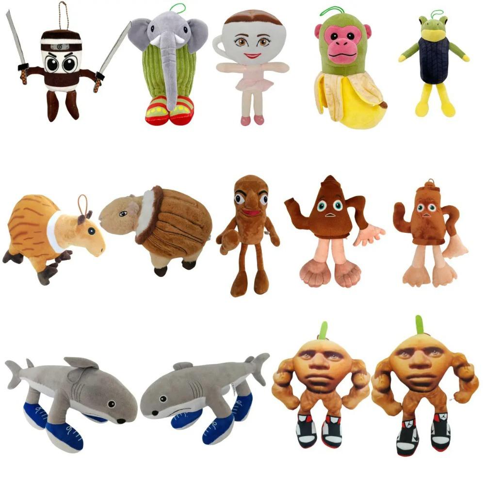 Tralalelo Tralala Plüsch Tungtungtung Italienischer Hirnfäule Al TralaleDoll Plüschtier Freundin Niedliches Kind Kinder Geburtstagsgeschenk