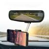 1pc 360 ° rotatable rearview mirror phone holder, adjustable waterproof, is an ideal choice for automotive interior accessories