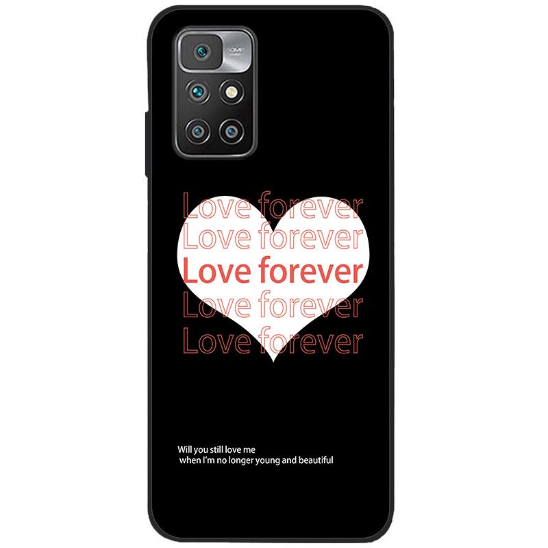 For Xiaomi Redmi 10 Case Silicone Soft TPU Back Cover For Xiaomi Redmi 10 Redmi10 Phone Cases Cute Painted Cover Shockproof Capa