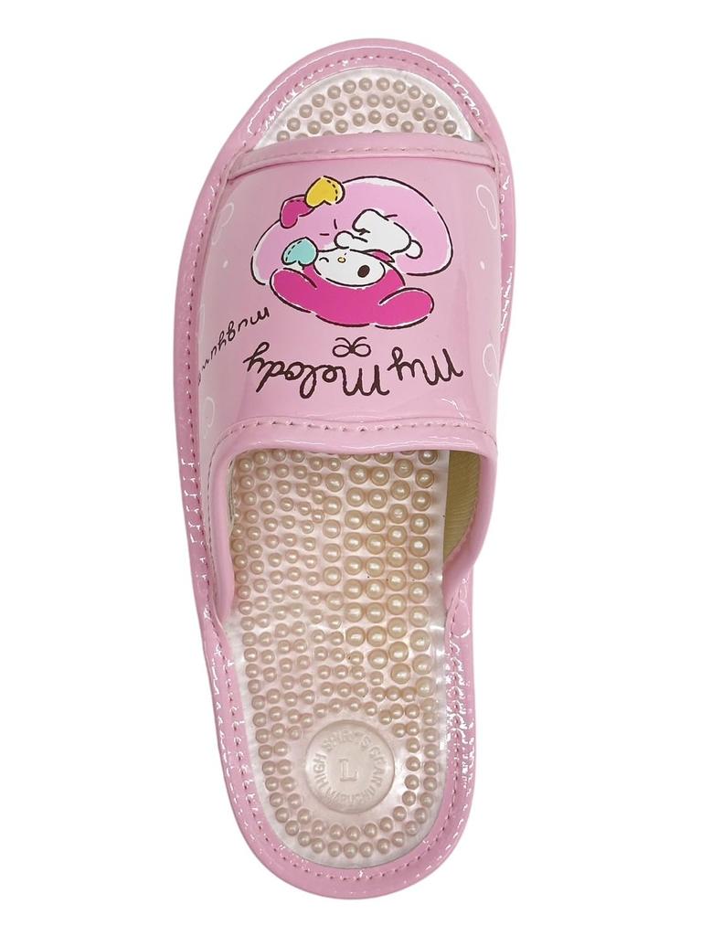 Sanrio Sanrio Characters Health Sandals for Women Size SA-4191L (My Melody/Pink, 24.0 Cm)
