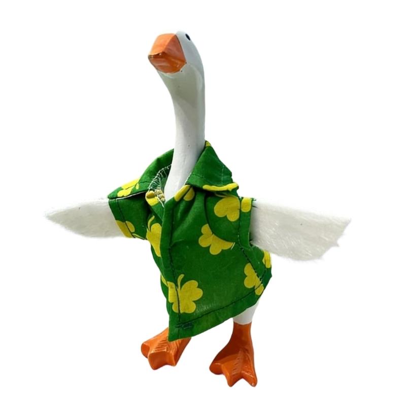 User Friendly Polyester Mini Geese Holiday Ornament for Festival Decoration Long Time Easy Party Fun Family Bondings