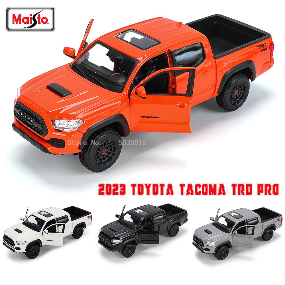 Maisto 1:27 The New 2023 Toyota Tacoma TRD Pro simulation alloy car model crafts decoration collection toy tools gift