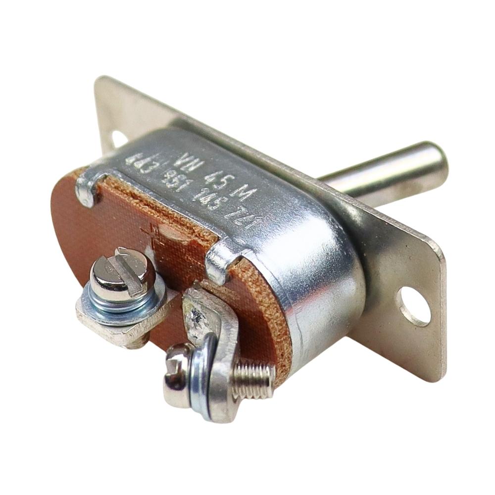 Two-Position Light Switch On - Spring-Loaded Hold Contacts Silver 35A Universal Premium Elmot