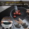 Marna 21cm Colander Bowl with Colander and Bowl Dark K809DGY (Microwave/Heat-Resistant/Stackable) Tray, Set, Heat-Resistant Bowl, Dishwasher-Safe,