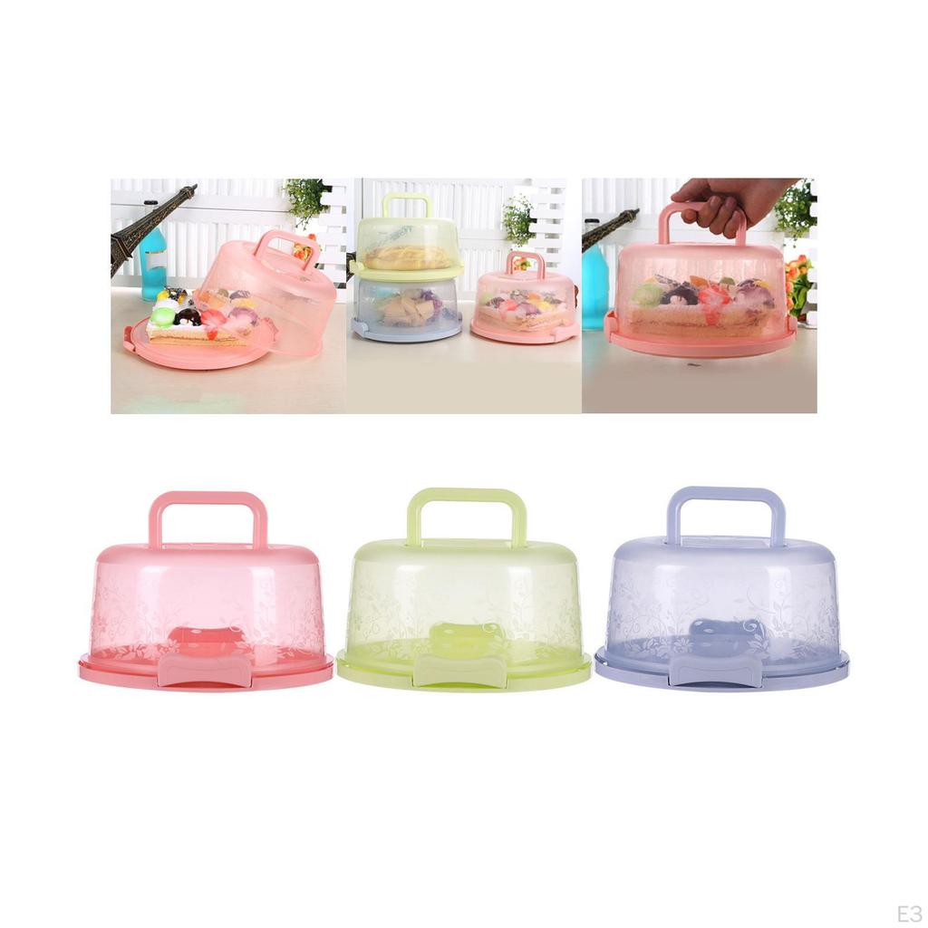 Cake Container Carrier with Handle Multifunction Accessories Holder Buckle Keeper