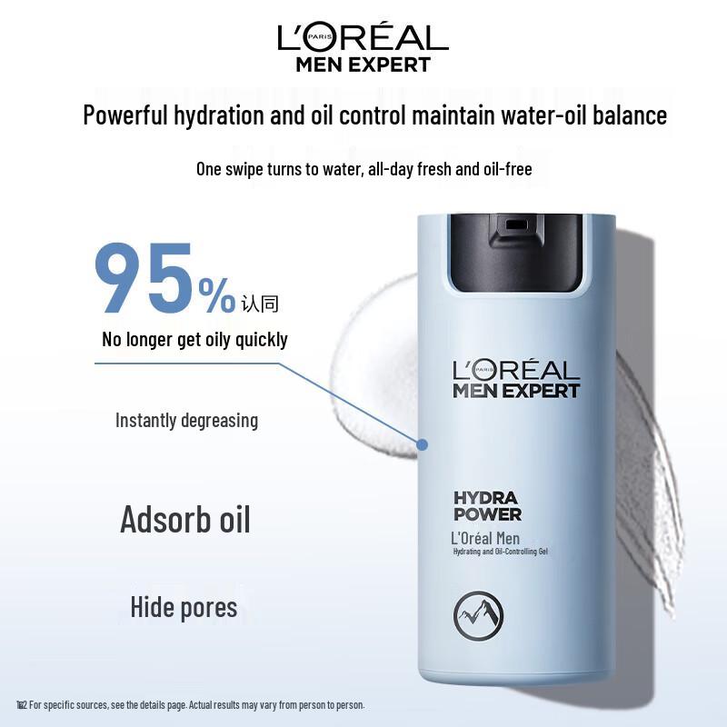 L'Oréal Men's Hydra Power Skincare 3-Piece Set