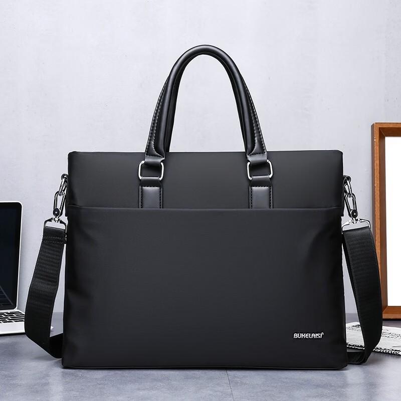 

Men s Oxford Cloth Messenger Briefcase Tote Bag