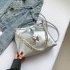 Simple Foreign Style Large-capacity Bag Women's 2025 Spring and Summer New Shoulder Underarm Bag Fashion Chain Backpack