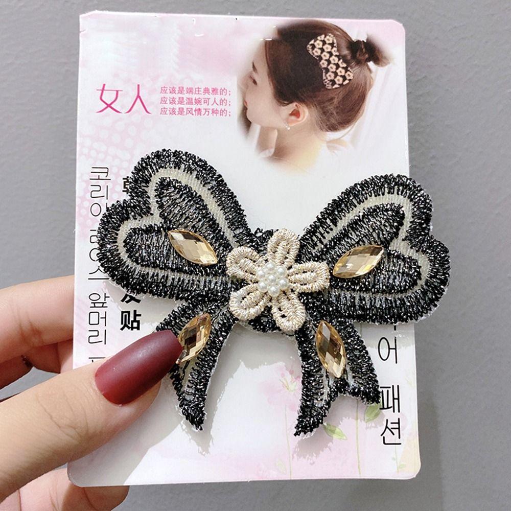 Bow Seamless Magic Paste Butterfly Bangs Paste Fresh   Children