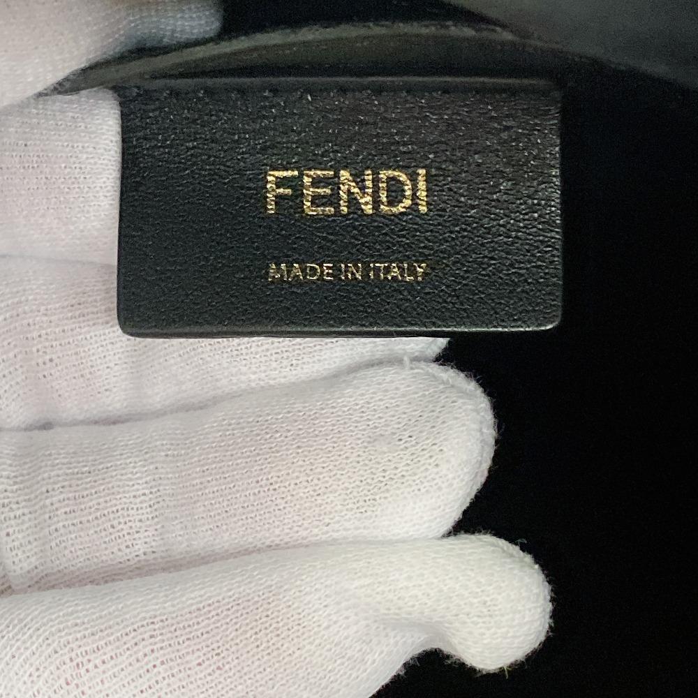 FENDI 8BH382 2WAY handbag leather shopping bag small Shoulder Bag pink leather Women Used