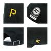 '47 CLEAN UP Base Runner Pittsburgh Pirates Cap Black Free Size (55-61cm)