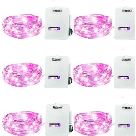 Led Fairy Lights Copper Wire String 1/2M Holiday Outdoor Lamp Garland Luces For Bedroom Garden Tree Wedding Party