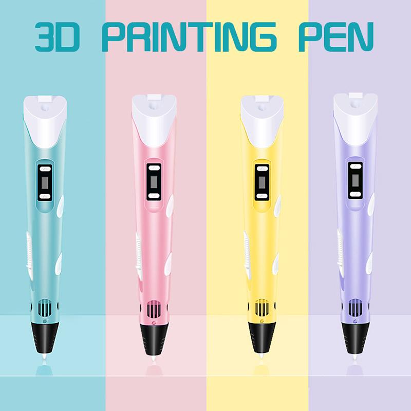 2026 Upgrade 3d Printing Pen Three-dimensional Painting Birthday Gift Diy 3d Printing Pen 3d Drawing Pen Children's Toy