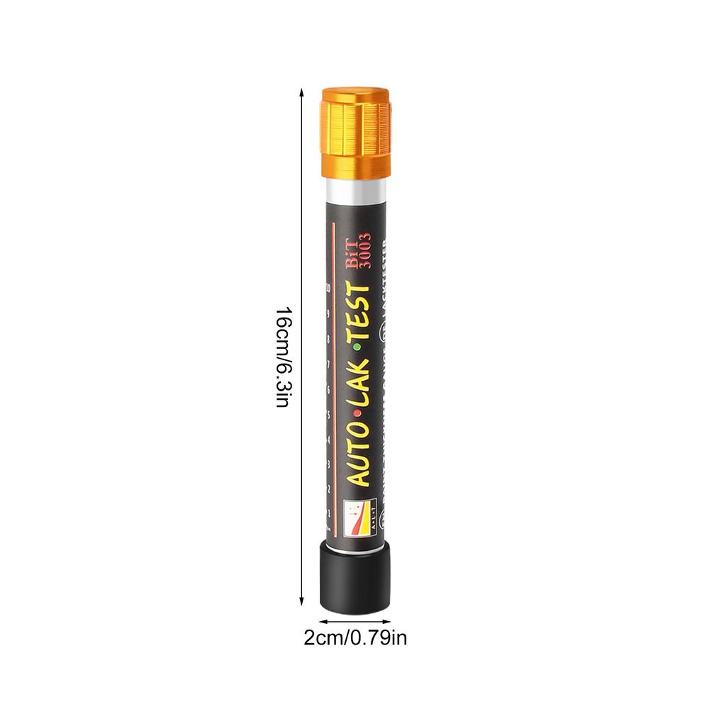 

Магнитная ручка для проверки краски Магнитный наконечник Высокоточный водонепроницаемый толщиномер краски Многофункциональная портативная ручка типа краска красный