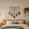 Tassel Leaf Bohemian Woven Tapestry Nordic Style Wall Hanging Ornament  Home Decor