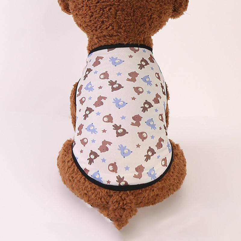 Cute Print Sphynx Cat Vest Shirt for Cats Gotas Summer Pet Clothes Clothing Ragdoll Persian Kitten Kedi Shirts mascotas Costume