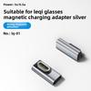 2PCS Magnetic Charging Cable for Rokid AI Smart Glasses, Type-C Magnetic Charger Cord for Rokid Glasses, 5V/0.5A Safe Charging