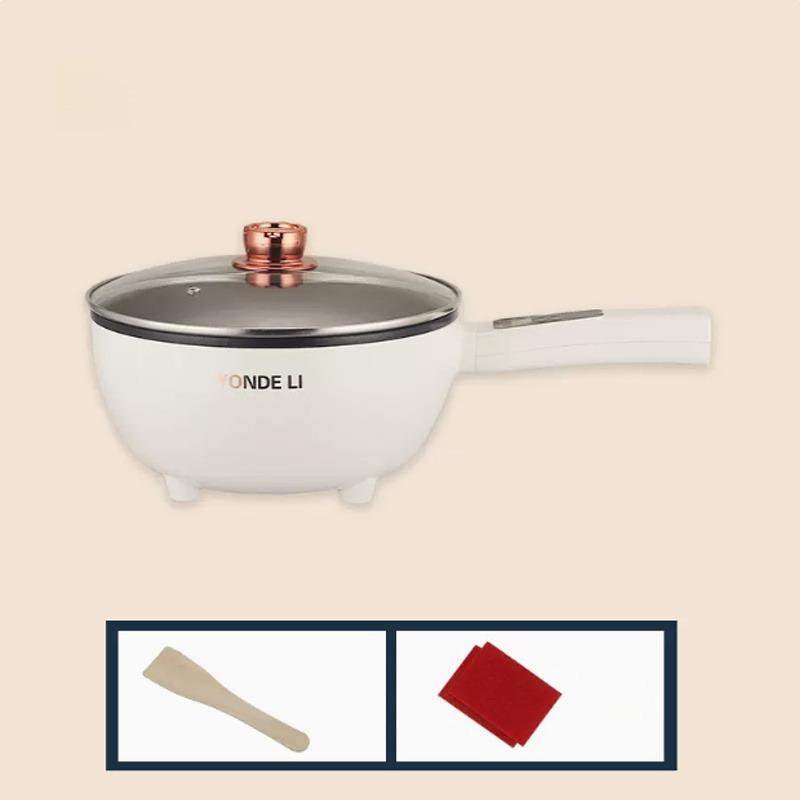 

Crystal grain uncoated electric frying pan multifunctional household electric hot pot 3L single layer