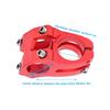 Aluminum Alloy Bike Stem LUNJE 11.1x11MM Bike Handlebar Short Stem Riser Aluminum Alloy  Hollow Stem Handlebar Short Stem