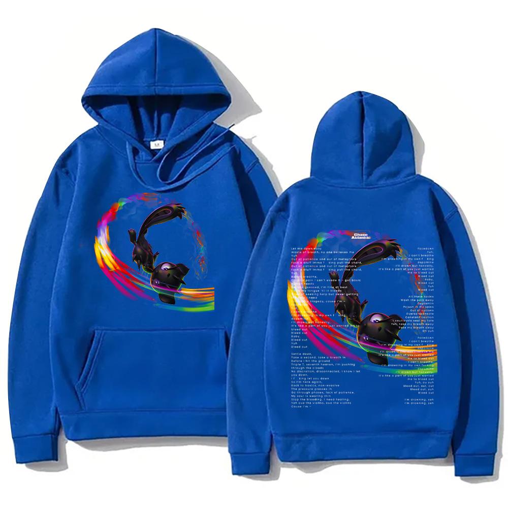 Chase Atlantic Facedown Hoodies New Harajuku Aesthetic Clothing Women Men Hip Hop Gothic Long Sleeve Sweatshirts Casual Pullover