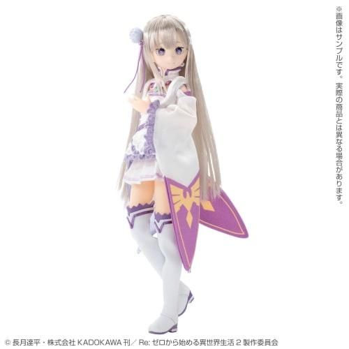 Azone International 1/6 Scale Pureneemo Character Series 143 "Re:ZERO -Starting Life in Another World-" Emilia, Approximately 26cm Tall, Soft Vinyl