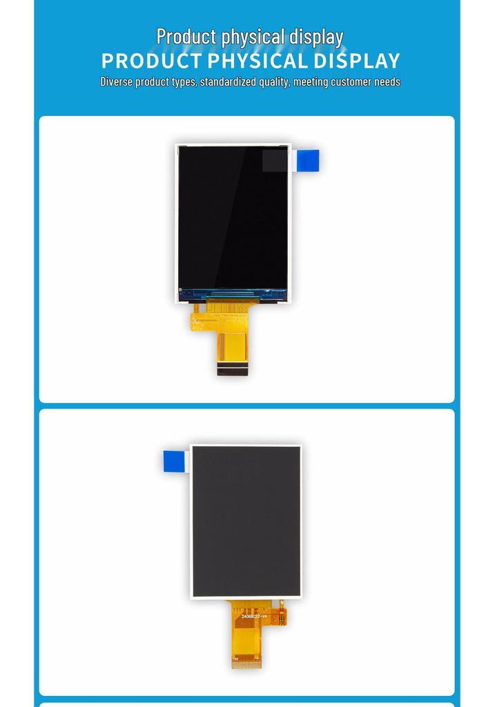 2.4 Inch TFT LCD Screen - 240x320 Resolution, Serial Port, Color Display