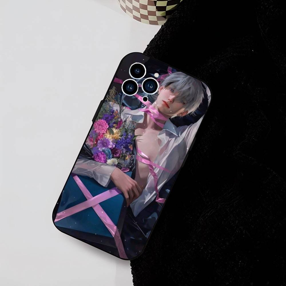 Handsome X-Xavier Otome Game L-love And D-deepspace Phone Case Cool Black Silicone Soft For IPhone 16 15 14 13 12 11 X XR Plus P