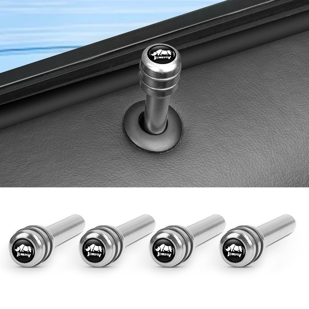 Suzuki Jimny Dedicated Door Lock Pin Knob Button Cover, Jimny Sierra Accessories Jimny Jb64