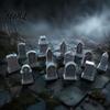 Tiny Tombstone for Diorama 14 Pcs Mini Model 3D Printed Miniature Cemetery Gravestone Scenery Gothic Display Items Props Tabletop Gaming Halloween
