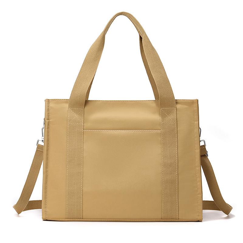 Women's Shoulder Bag Large Capacity Lightweight Tote Bag Nylon Hand Crossbody Bag