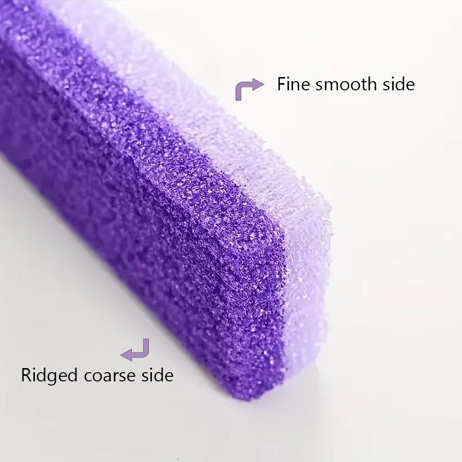 2 Stück Bimsstein Fußfeile Exfolierende Feilen, Hornhaut Entferner, Glatte Füße Pediküre Werkzeuge, Fußpflege