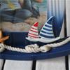 Ocean Boat Swinging Photo Frame Sailing Fashion Photo Frame Decoration Home Decoration Wooden Children 5-inch Photo Frame
