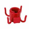Sunshade Umbrella Beach Plastic Hook Hanging Rack Outdoor Camping Trip Clasp 4 Prong Hook For Towels Bags Hats Hanger