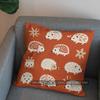 2D Cute Hedgehogs Pattern Pillow Cover For Home Pattern Cushion Cover Suitable For Sofa Bedroom Car Pillow Cover