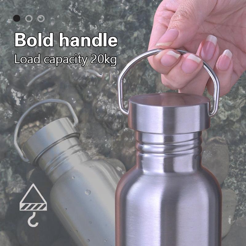 500ml 750ml 1500ml Titanium Waterfles Outdoor Kampeerartikelen Toerisme Sport Fietsen Wandelen Kampeerfles Voedselkwaliteit