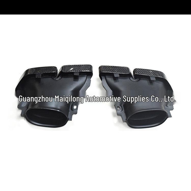 Carbon Fiber Quad Exhaust Tailpipe for Mercedes E-Class W213 E200/E260/E300 AMG