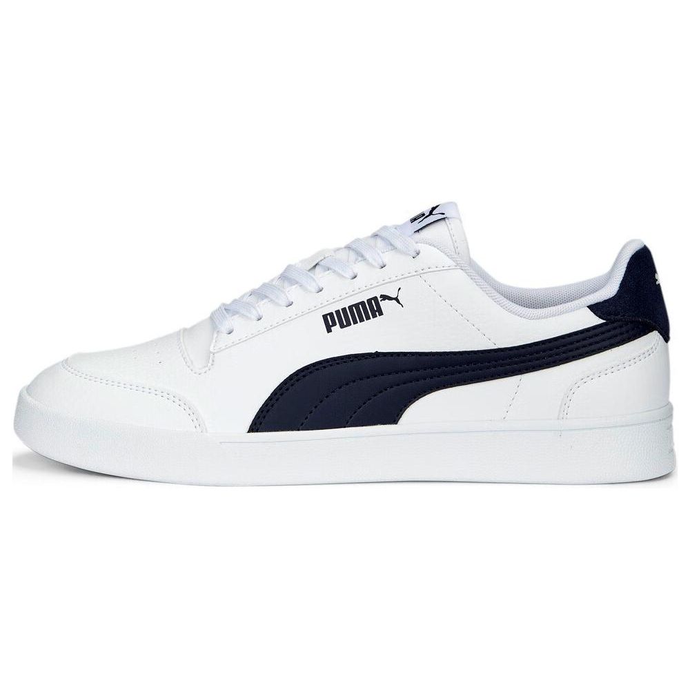 Puma Shuffle Unisex Versatile Low-Top Sneakers Unisex sneakers White Blue Black 309668-24