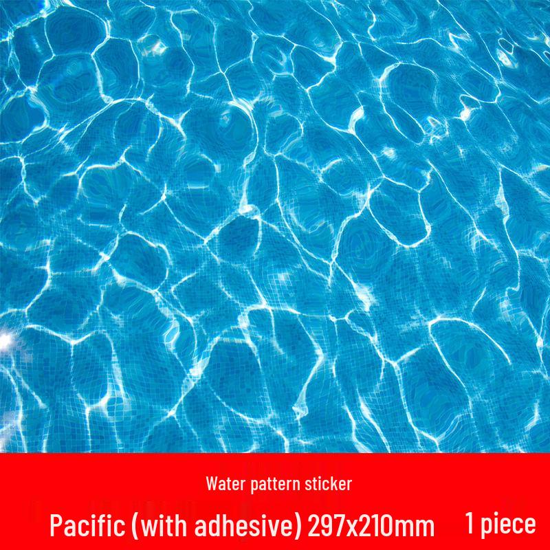 Crab Kingdom DIY Water Ripple Sticker for Micro-Landscape Models.