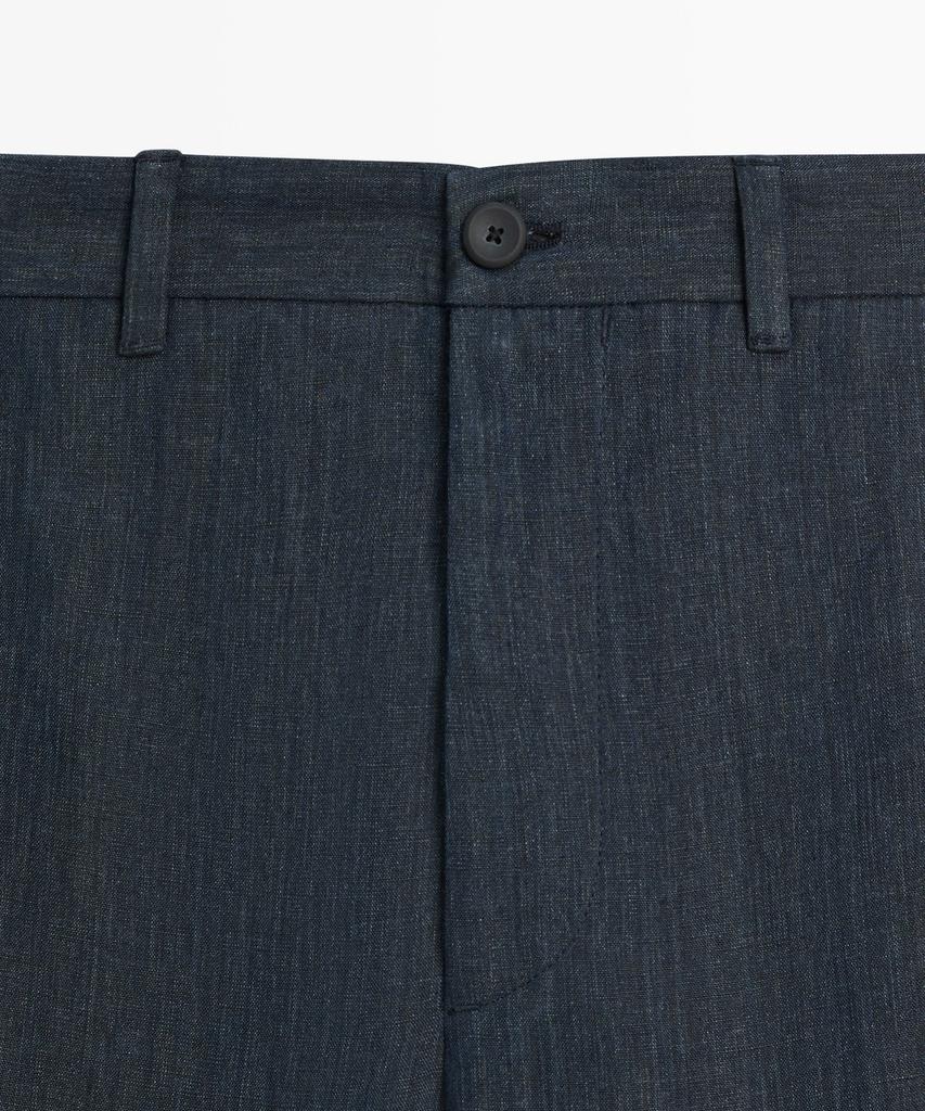 Masimodutti 100% Elastic Linen Pants