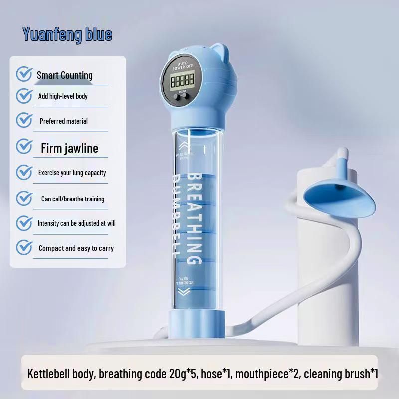 Abdominal & Lung Breathing Trainer for Muscle Toning and Face Slimming