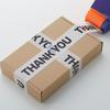 1 Piece Thank You Logo Adhesive Tape Carton Sealing Scotched Tape High Bond Bopp Box Packaging Tape