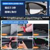 Integrated Sunshade for Toyota Prius 30 Series Steering Wheel Easy Installation and Magnetic Mesh Curtains with Light Side Sunshades for Driver and