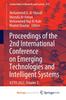 The Proceedings of the 2nd International Conference On Emerging Technologies and Intelligent Systems : ICETIS 2022, Volume 2 Book