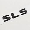 For Mercedes Benz 3D ABS Car Letters Logo SLS Badge Rear Trunk Emblem Decals For Mercedes Benz SLS C197 R197 Tail Marking Accessories