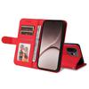 Wallet Case for 15T - Leather/PU, Red, With Lanyard