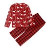 Christmas Prints Family Matching Long Sleeve Tops+Pants Set Family Matching Sets