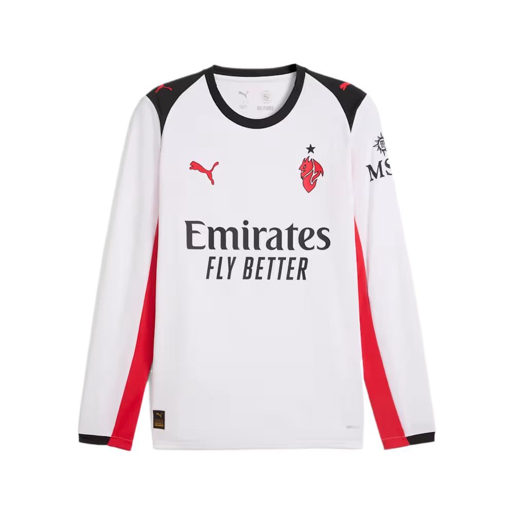 Puma Acm Venkovní Replika Série Dlouhý Rukáv Pohodlný Všestranný K Pokožce Šetrný Fotbalový Dres Pánské topy 779972-02